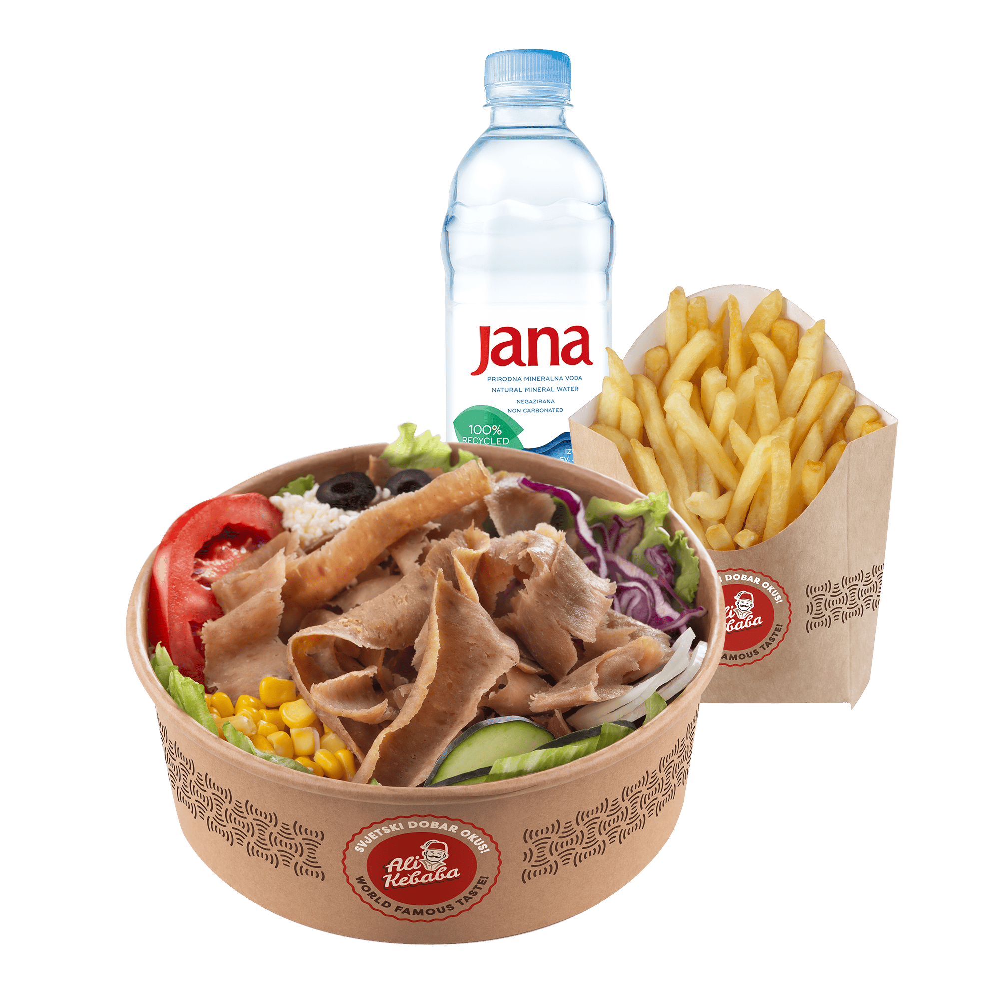 Classic kebab lepinja MENU
