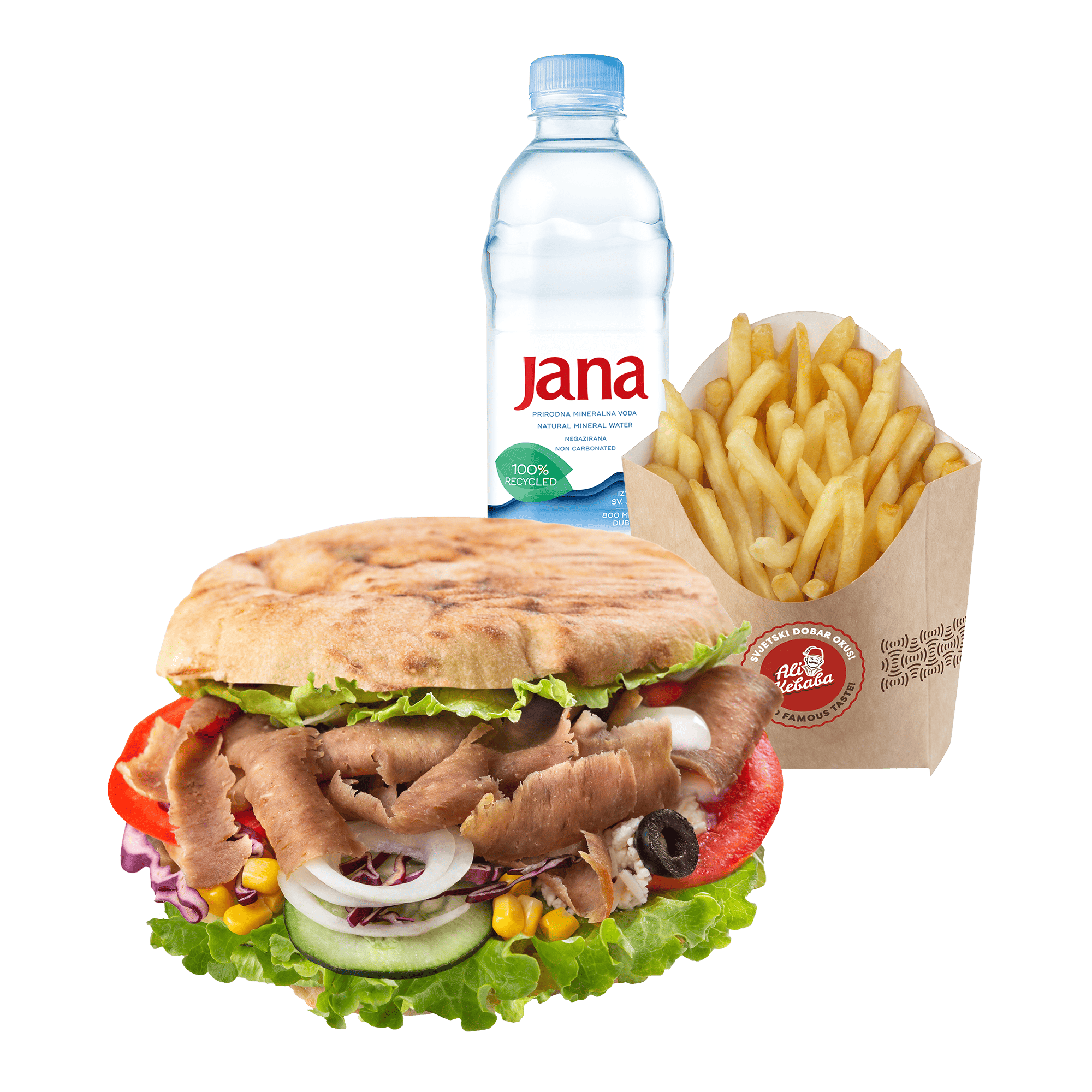 MIX kebab lepinja MENU